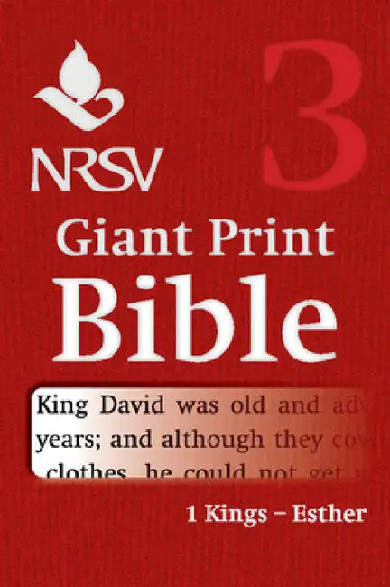 NRSV Giant Print Bible by Bible