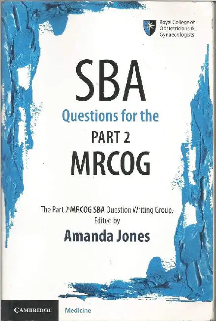 Sba Questions For The Part 2 Mrcog by Amanda Jones