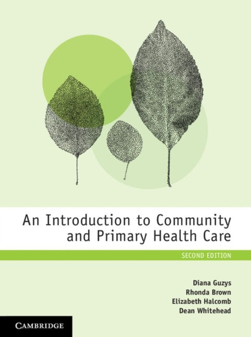 An Introduction to Community and Primary Health Care by Diana Guzys, Rhonda Brown