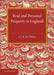 Real and Personal Property in England by J. E. R. De Villiers