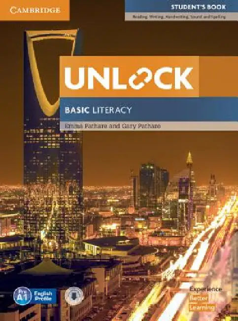 Unlock Basic Literacy Student's Book with Downloadable Audio by Emma Pathare, Gary Pathare