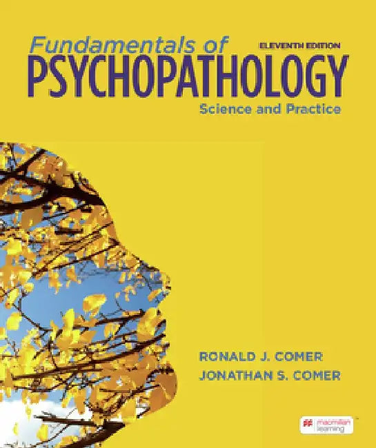 Fundamentals of Psychopathology by Ronald Comer