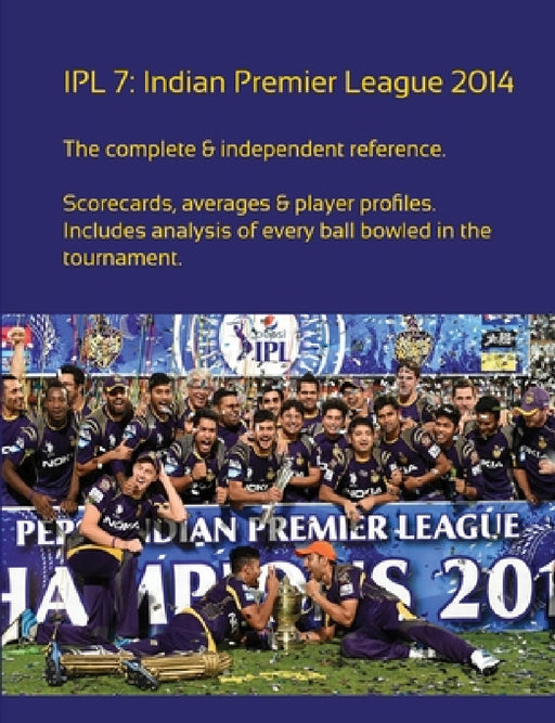 Ipl7: Indian Premier League 2014 by Simon Barclay