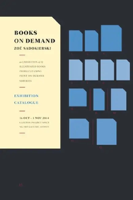Books On Demand: Catalogue by Zoe Sadokierski