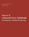Appunti di Linguistica Forense - Introduzione e Reality Monitoring by Ascanio Trojani, Vincenzo Mastronardi
