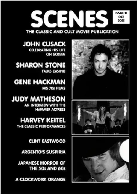 Scenes Issue 11: Sharon Stone Interview, Judy Matheson, John Cusack, Gene Hackman by Wade, Chris