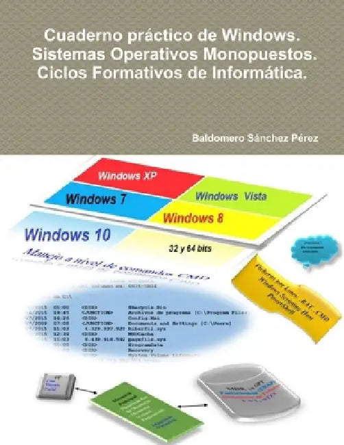 Cuaderno práctico de Windows. Sistemas Operativos Monopuestos. Ciclos Formativos de Informática. by Baldomero Sánchez Pérez