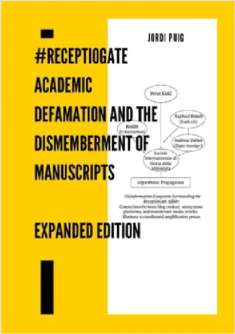 #ReceptioGate: Academic Defamation and the Dismemberment of Manuscripts by Puig, Jordi