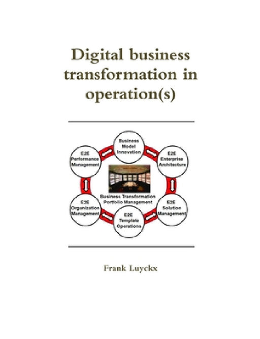 Digital business transformation in operation(s) by Frank Luyckx