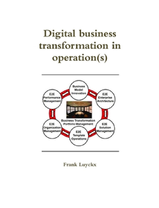 Digital business transformation in operation(s) by Frank Luyckx