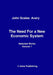 The Need for a New Economic System by John Scales Avery