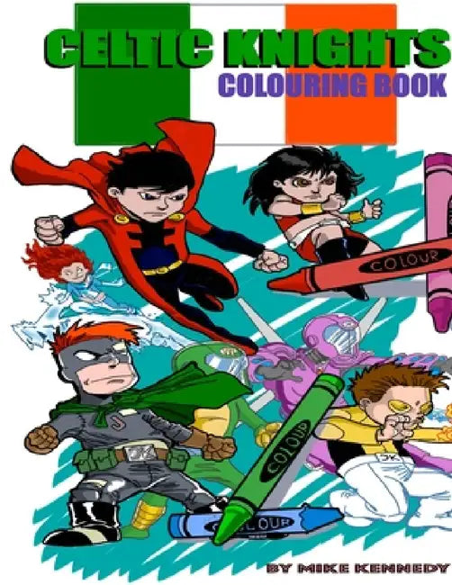 Celtic Knights Colouring Book by Mike Kennedy