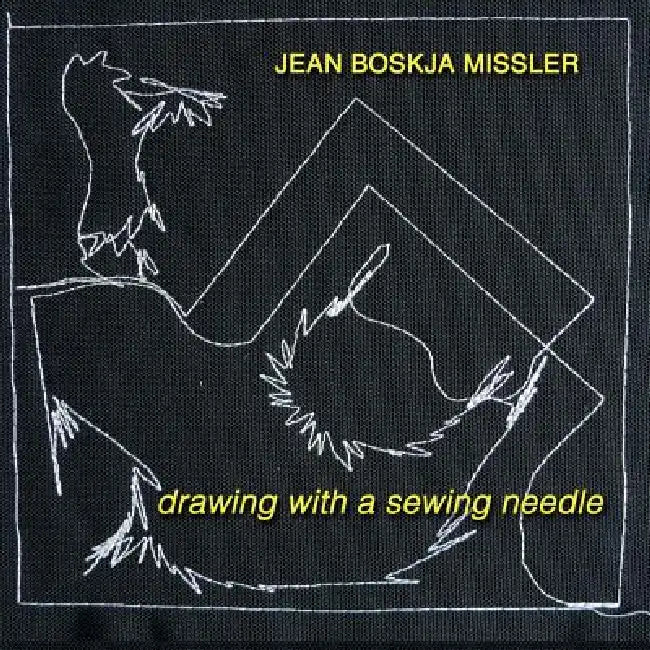drawing with a sewing needle by jean boskja Missler
