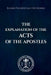The Explanation of the Acts of the Apostles by Blessed Theophylact Of Ochrid, Nun Christina