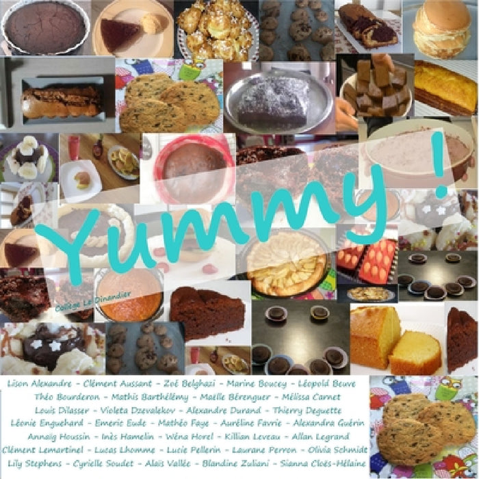 Yummy ! Dessert recipes by Lucas Lhomme, Thierry Deguette, Alexandra Guérin