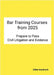 Prepare to Pass Bar Training Courses from 2025 Civil Litigation and Evidence Revision by Woodworth, Gillian