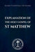 The Explanation of the Holy Gospel of Matthew by Blessed Theophylact Of Ochrid, Nun Christina