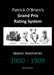 Patrick O'Brien's Grand Prix Rating System: Season Summaries 1900-1909 by Patrick O'Brien