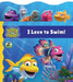 Splash and Bubbles: I Love to Swim! Tabbed Board Book by The Jim Henson Company