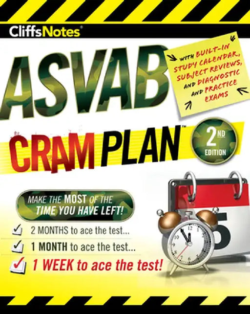 Cliffsnotes ASVAB Cram Plan 2nd Edition by American Bookworks Corporation