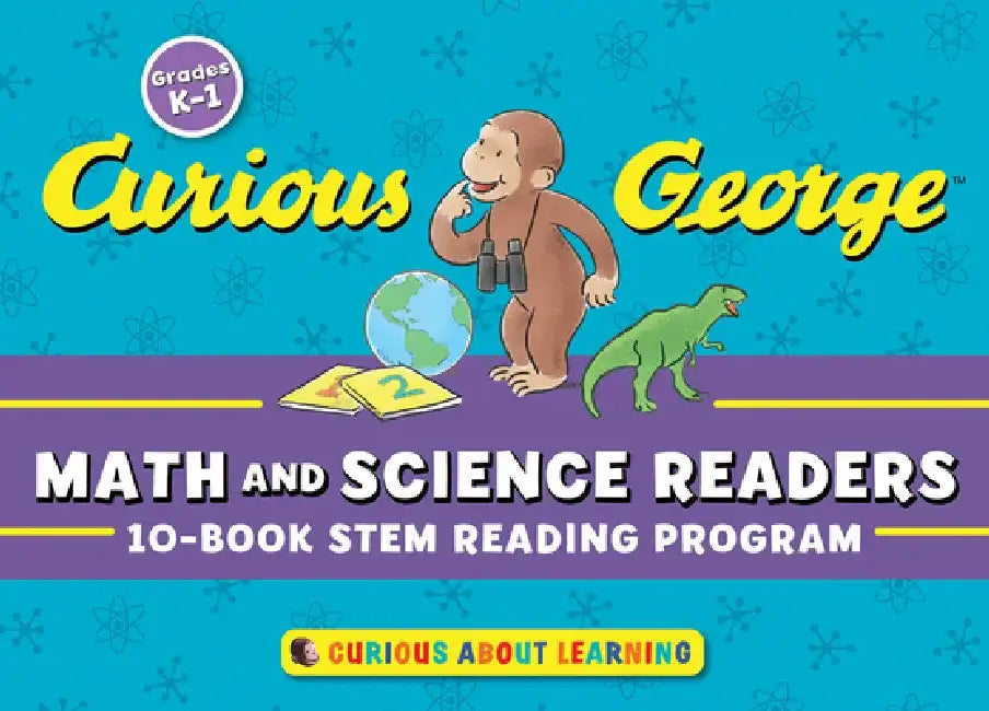 Curious George Math and Science Readers: 10-Book Stem Reading Program [With Cards] by H. A. Rey
