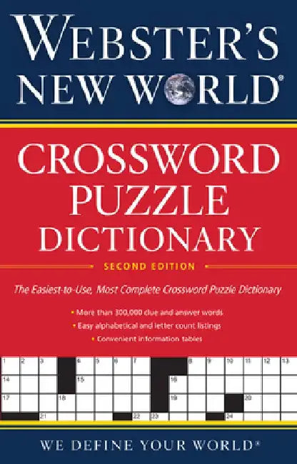 Webster's New World(r) Crossword Puzzle Dictionary, 2nd Ed. by Jane Shaw Whitfield