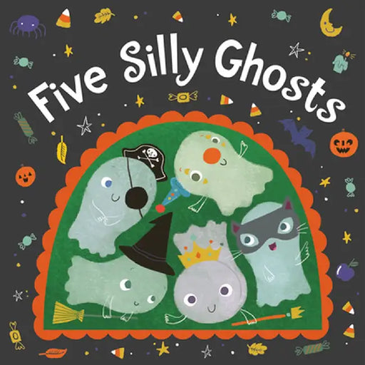 Five Silly Ghosts (Board Book) by Houghton Mifflin Harcourt