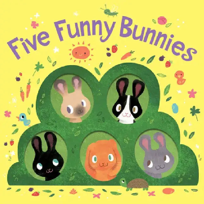 Five Funny Bunnies (Board Book) by Houghton Mifflin Harcourt