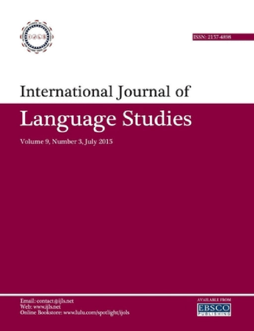 International Journal of Language Studies (IJLS) - volume 9(3) by Mohammad Ali Salmani Nodoushan