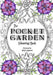 The Pocket Garden Colouring Book - A5 Edition by Delyth Angharad