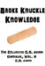 Broke Knuckle Knowledge by C. R. Asher
