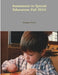 Assessment in Special Education: Fall 2015 by Margaret Werts