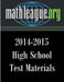 High School Test Materials 2014-2015 by Tim Sanders