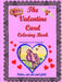 The Valentine Card Coloring Book by Martin Newman