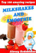 Top 100 Amazing Recipes Milkshakes and Smoothie by Alexey Evdokimov