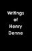 Writings of Henry Denne by Henry Denne
