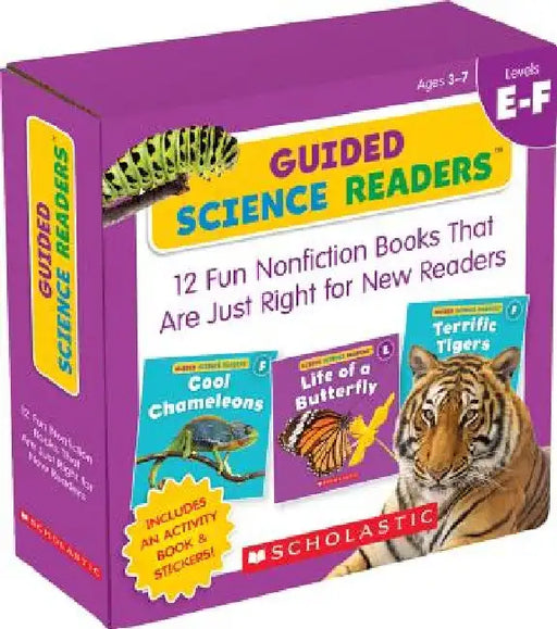 Guided Science Readers: Levels E-F (Parent Pack): 12 Fun Nonfiction Books That Are Just Right for New Readers by Liza Charlesworth