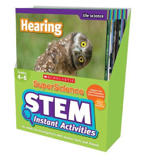 Superscience STEM Instant Activities: Grades 4-6: 30 Hands-On Investigations with Anchor Texts and Videos by Katherine Burkett