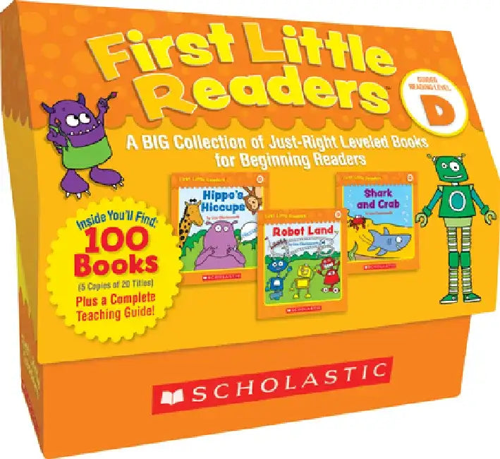 First Little Reader Box Set: Level D [With 5 Copies of 20 Titles Plus a 32-Pg Teaching Guide] by Liza Charlesworth