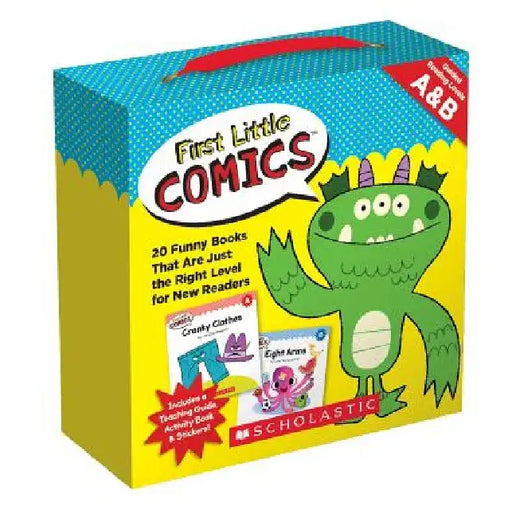 First Little Comics Parent Pack: Levels A & B: 20 Funny Books That Are Just the Right Level for New Readers by Liza Charlesworth