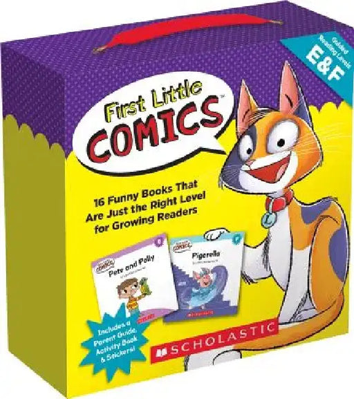 First Little Comics Parent Pack: Levels E & F: 16 Funny Books That Are Just the Right Level for Growing Readers by Liza Charlesworth