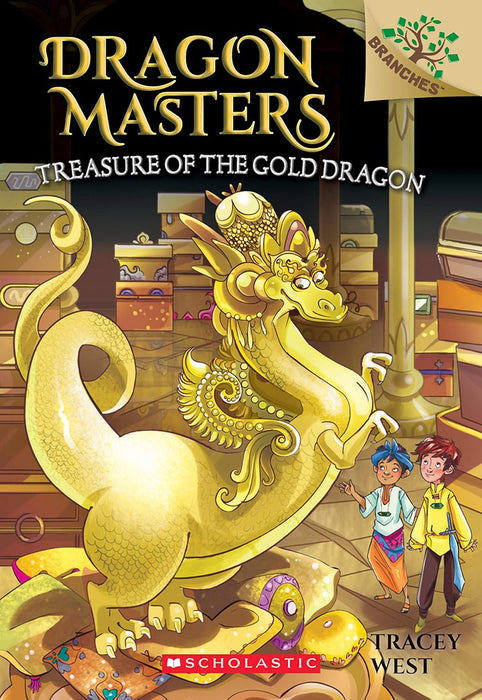 Treasure of the Gold Dragon: A Branches Book (Dragon Masters #12)