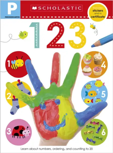 Pre-K Skills Workbook: 123 (Scholastic Early Learners) by Scholastic