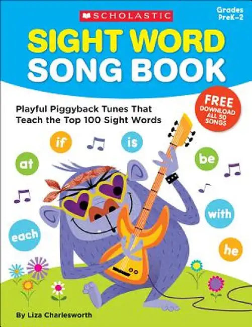 Sight Word Song Book by Liza Charlesworth