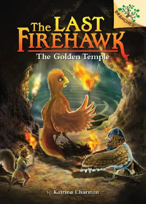 The Secret Maze: A Branches Book (the Last Firehawk #10), Volume 10 by Katrina Charman