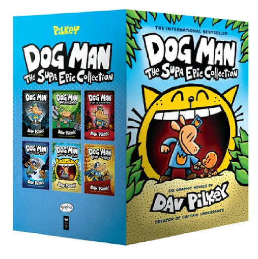 Dog Man: The Supa Epic Collection: From the Creator of Captain Underpants (Dog Man #1-6 Boxed Set) by Dav Pilkey