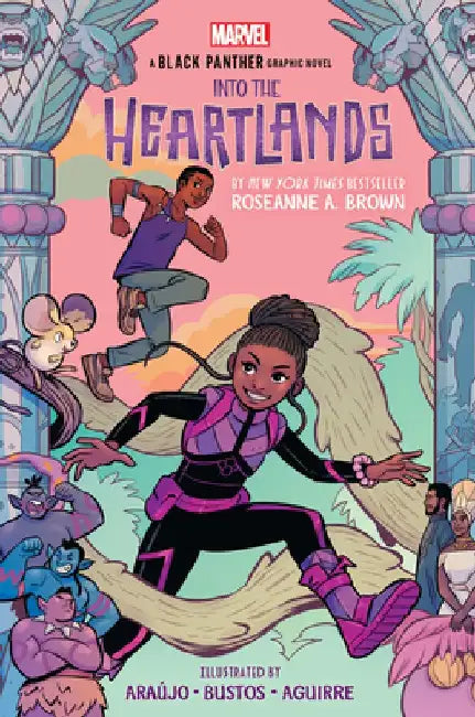Shuri and t'Challa: Into the Heartlands (a Black Panther Graphic Novel) by Roseanne A. Brown