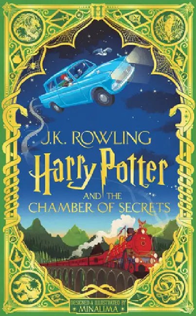 Harry Potter and the Chamber of Secrets (Minalima Edition), Volume 2 by J. K. Rowling