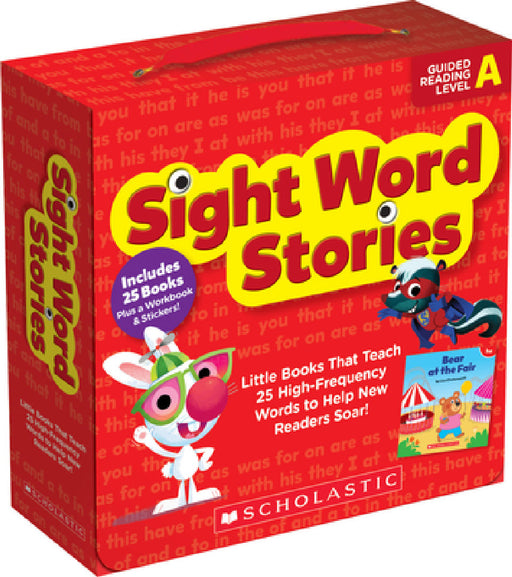 Sight Word Stories: Guided Reading Level a: Fun Books That Teach 25 Sight Words to Help New Readers Soar by Liza Charlesworth
