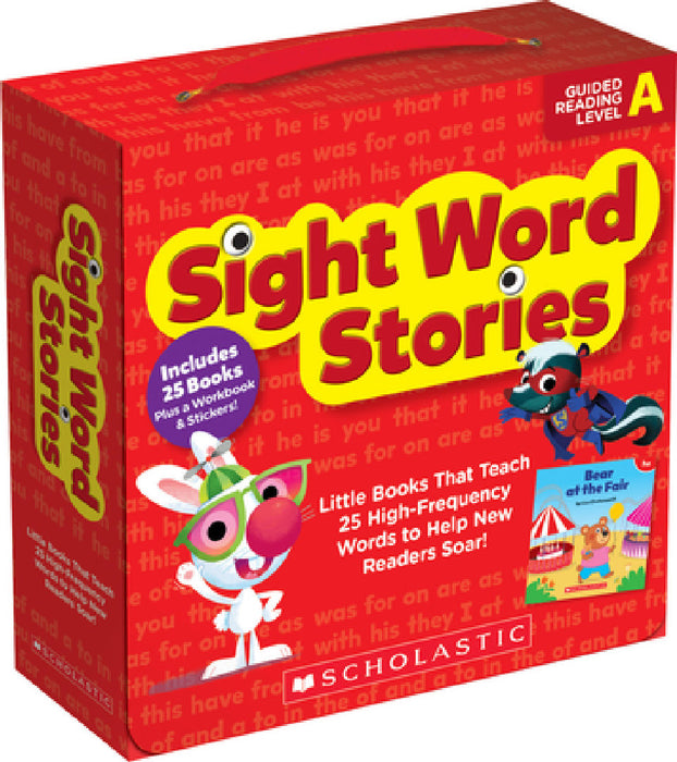 Sight Word Stories: Guided Reading Level a: Fun Books That Teach 25 Sight Words to Help New Readers Soar by Liza Charlesworth